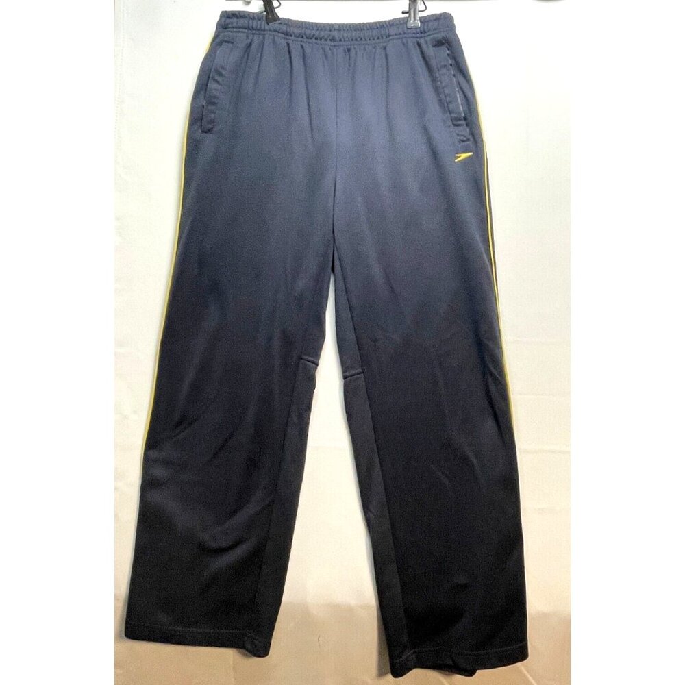 Speedo sweatpants adult 105 29 x 29 jogger drawstrings gray blue